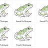 Scribble Kritzel Frosch Stickdatei Doodle thumbnail number 6