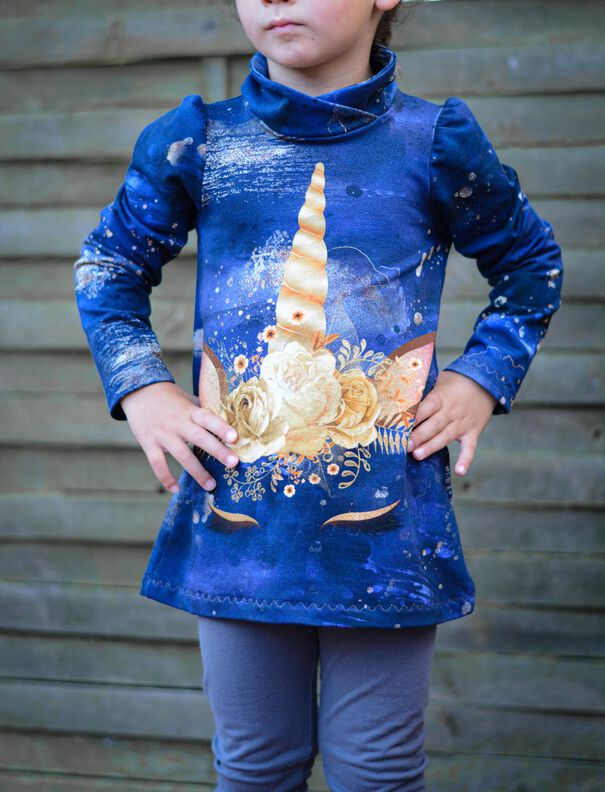 Hoodiekleid Fabiosi Gr. 62-152 image number 3