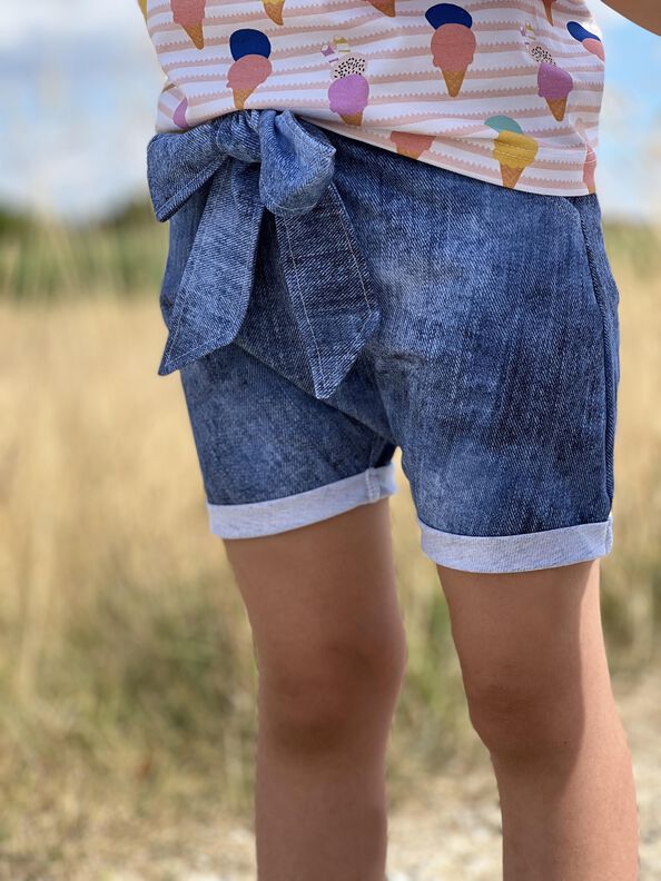 lovely baggy pants 50-104 Hose Shorts Biesen Schleife image number 3