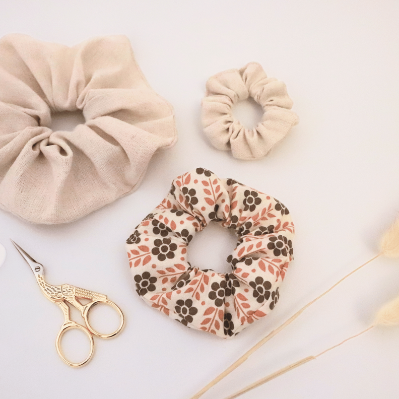 Scrunchies Nähen | 3 Größen | detaillierte Anleitung image number 9