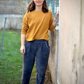Jerseyhose Hose LORENA (34-58) Schnittmuster