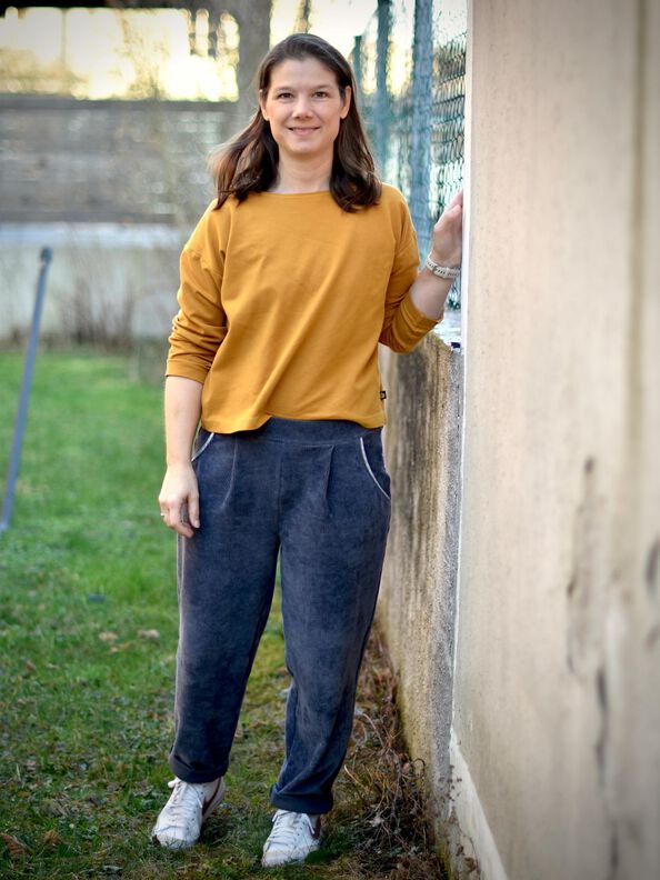 Jerseyhose Hose LORENA (34-58) Schnittmuster image number 2