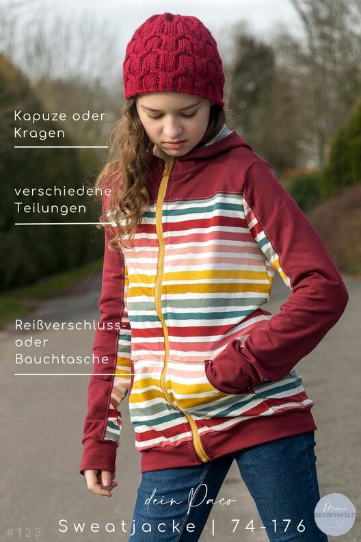 Hoodie Kinder & Damen & Herren - Paco image number 2