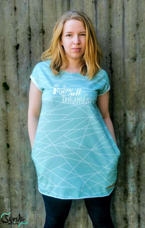 EBook Oversizeshirt "Snele Lady" image number 3