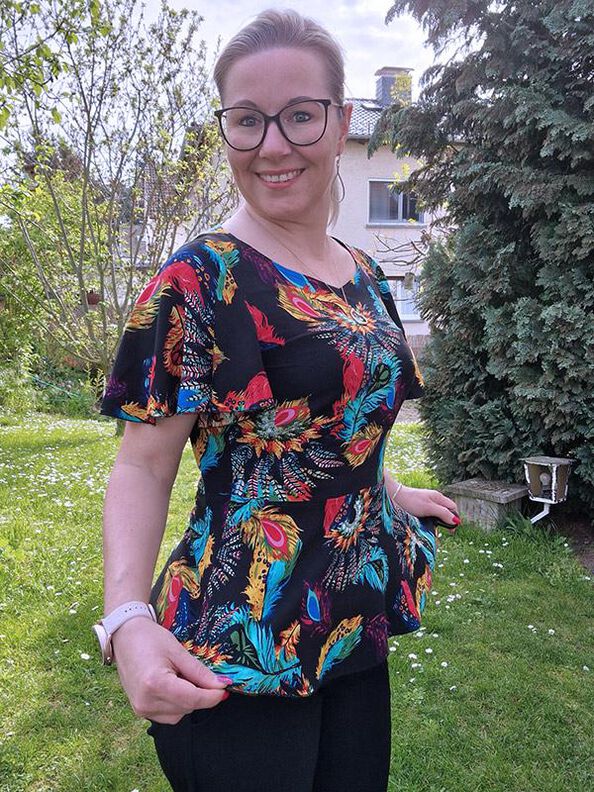 Bluse KATIANE PDF-A4, A0 und BEAMER image number 8