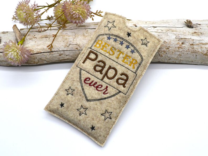Stickdatei Schokohülle Papa Vater Vatertag image number 3