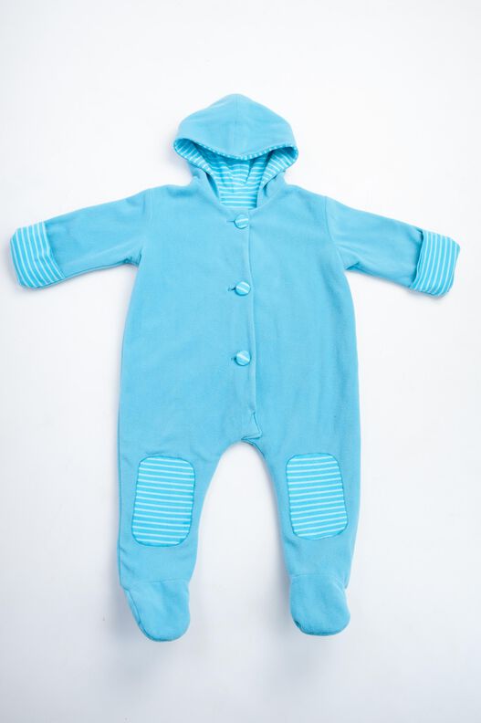 DORIAN Baby Overall Babyanzug mit Füßchen und Armumschlägen image number 8