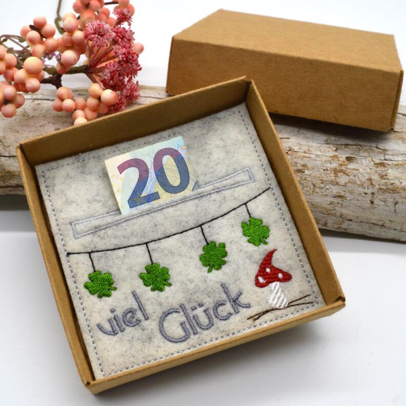 Stickdatei Wunscherfüller Glück Glücksbringer image number 1