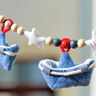 Kinderwagenkette Schiffchen - Nähanleitung mit Schnittmuster thumbnail number 4