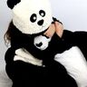 Pandamütze Kopfumfang 37 - 60 cm  thumbnail number 1