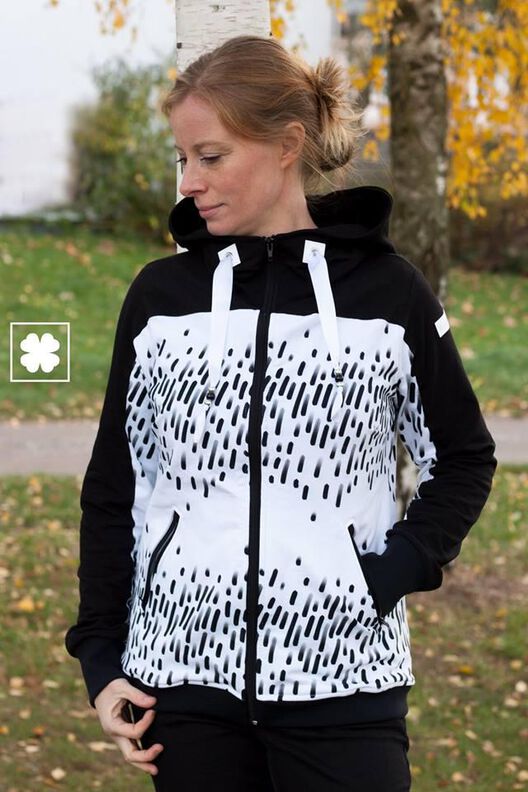 Sweatjacke Damen Schnittmuster Gr. 32-58 - Paco #125 image number 9