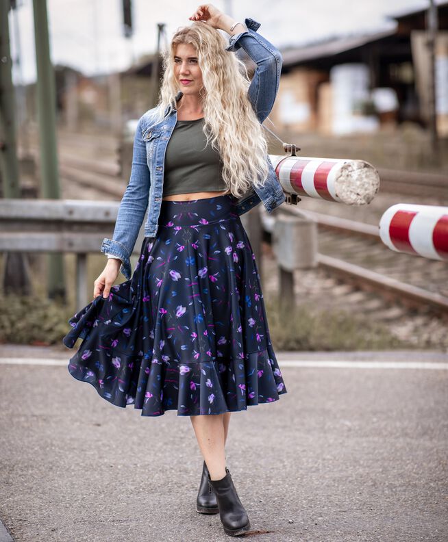Rock #Mira Nähanleitung und Schnittmuster (XS-XL) image number 4
