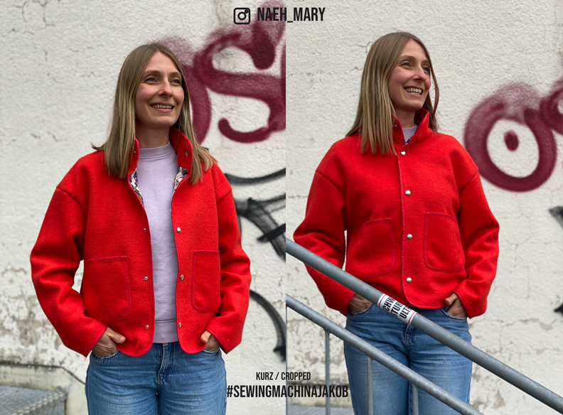 oversize Jacke Jakob  / 2 Längen / mix & match image number 3