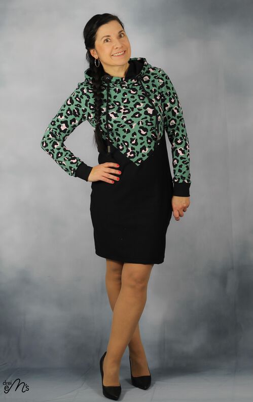 Hoodiekleid UDINE Gr.32-56 Ebook Schnittmuster image number 2