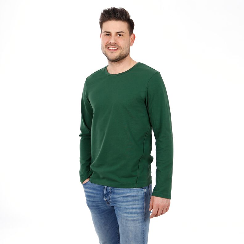 HERR BELA - Shirt mit schräger Seitennaht S-XXL image number 8