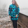Querida -  Raglan Sweatkleid Gr. 34 - 52 thumbnail number 9