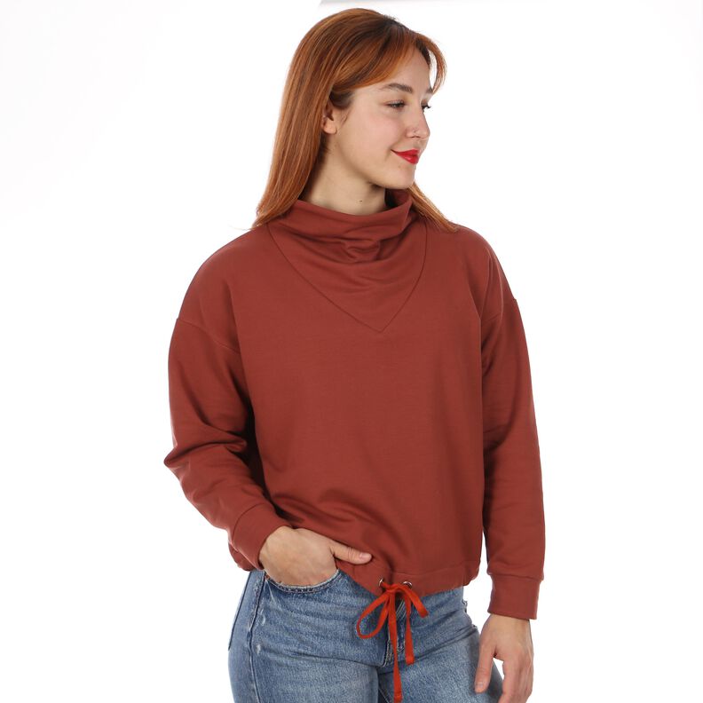 FRAU VERA  - Sweater mit eingesetztem Kragen XS-XXL image number 8