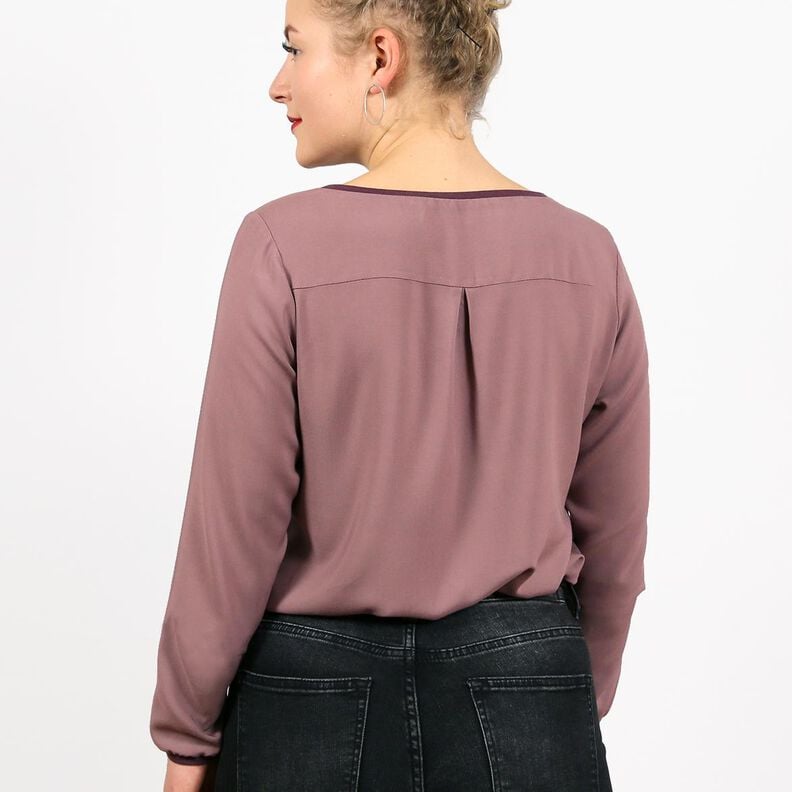 FRAU DANA - sportlich schicke Bluse mit Bündchen XS-XXL image number 3
