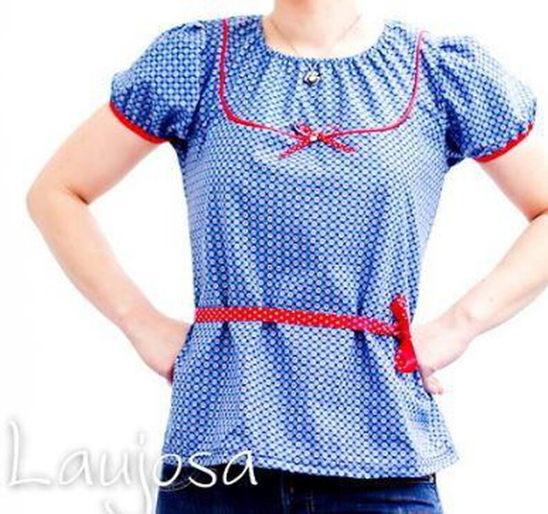 Ebook/Nähanleitung Retro Shirt MALINA Damen Gr. 34-48 image number 3