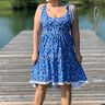 *Ladies Ruffle Dress* Sommerkleid Gr. 32 bis 56 Boho thumbnail number 5