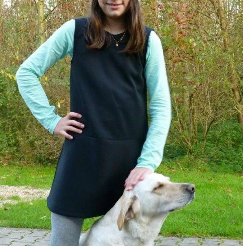 Kleid, "Milena", Schnittmuster Gr. 110-152 image number 6