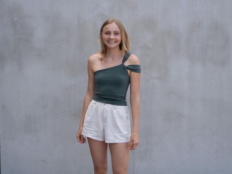 Asymmetrisches One-Shoulder Top - EDDA image number 9