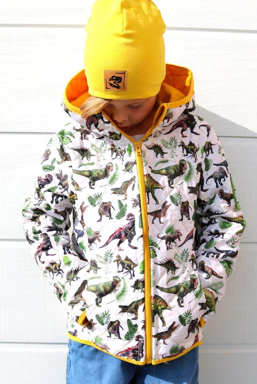 Steppjacke Kinder – Schnittmuster Gr. 86-176 – Vika #113 image number 5