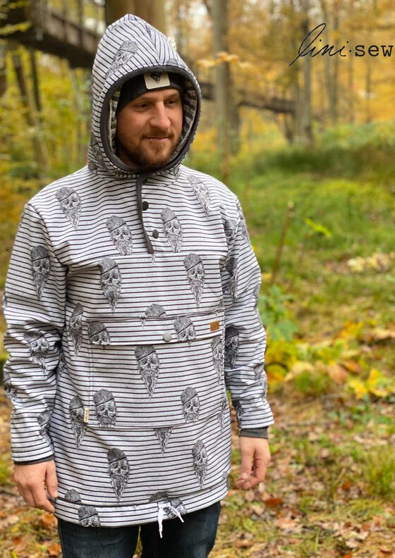 Outdoorhoodie Hej Varmen Gr. 40-60, Walk, inkl. A0 image number 6