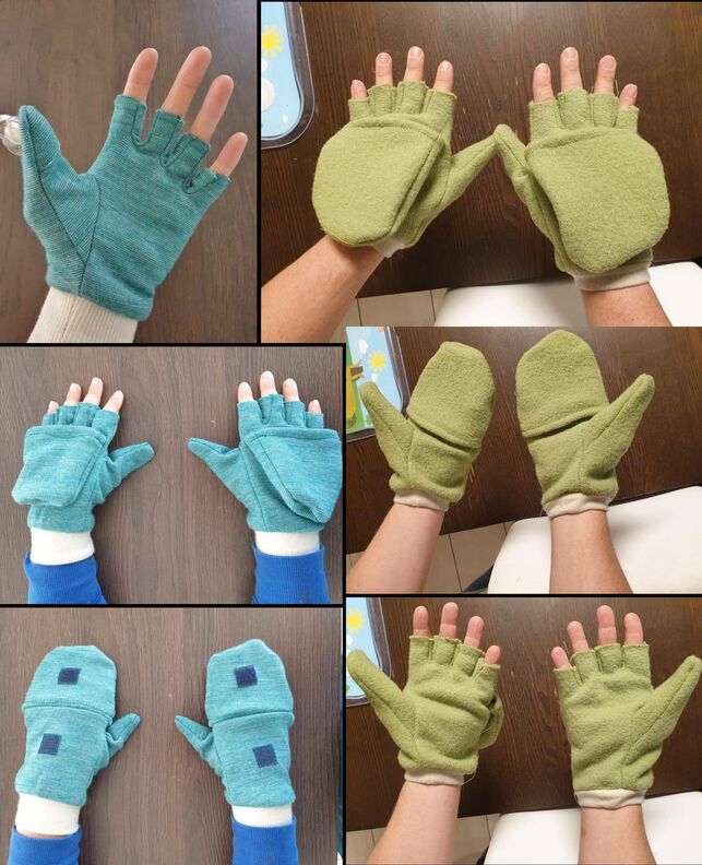 Fingerfluffs ~ Handschuhe Nähanleitung & Schnittmuster image number 9