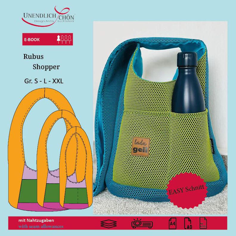 Rubus Taschen Schnittmuster www.anita-luechtefeld.de image number 5