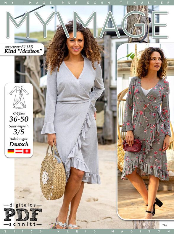 Kleid MADISON N&auml;hanleitung + Schnitt image number 2