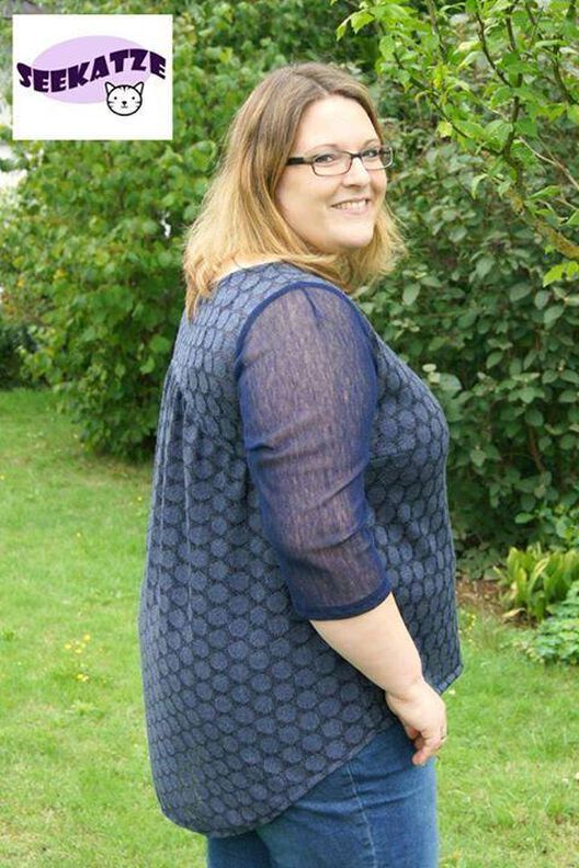 Curvy Eleana Damenshirt von 48 - 56 image number 10