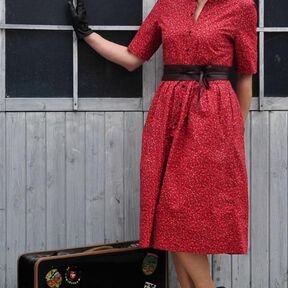 Hemdblusenkleid (34-56) BELLA DONA Damen Kleid Schnittmuster