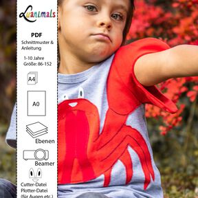 T-Shirt Kind E-Book Luanimals Krabbe Karli (86-152cm)