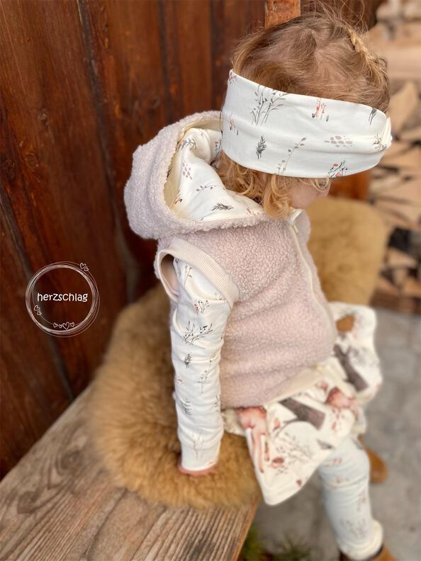 BEAMER + A0 lovely jacket 74-164 Kombi Jacke Weste Cardigan image number 3