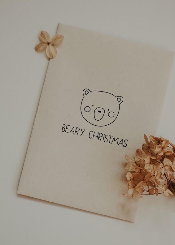 PLOTTERVORLAGE "BEARY CHRISTMAS" image number 4