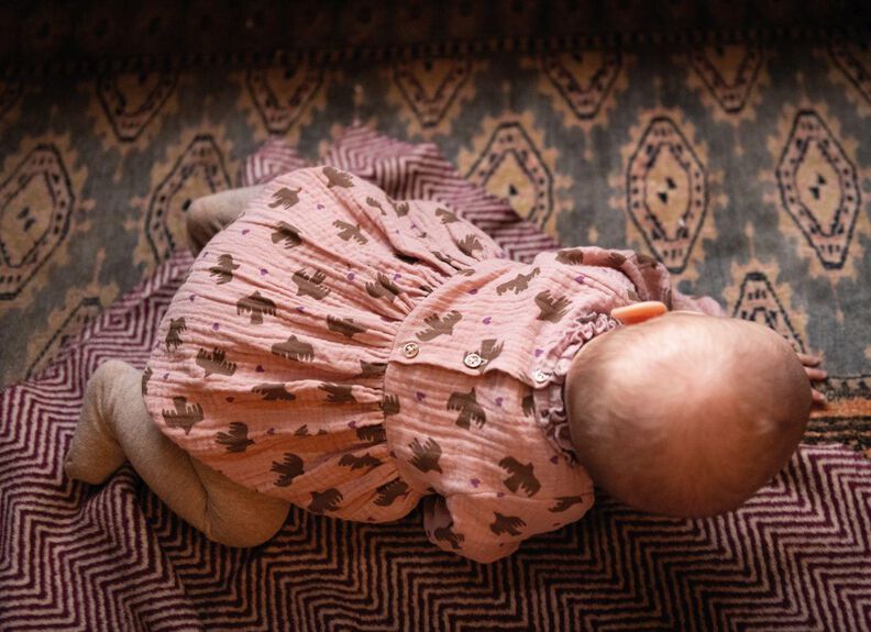 Baby Strampler Daisy – Poppy meets Pommé 25 image number 4