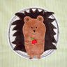 Stickdatei Igel doodle verschiedene Gr&ouml;&szlig;en thumbnail number 4