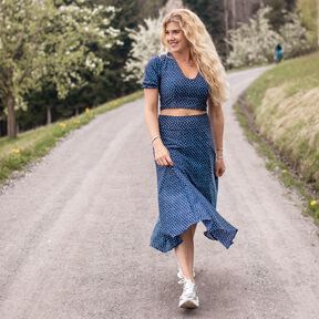 Rock #Amaya Nähanleitung und Schnittmuster (XS-XL)