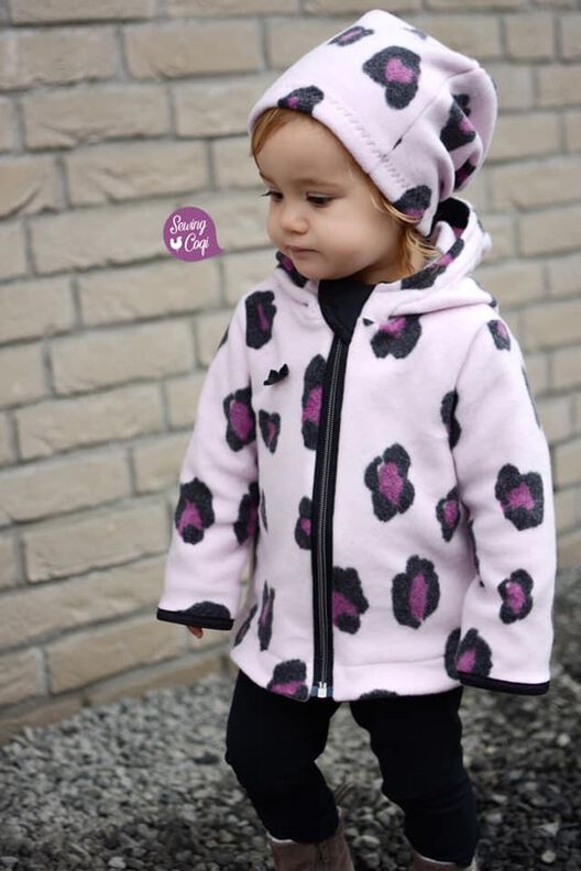 Fleecejacke Kinder Schnittmuster Gr. 74-134 - dein PEDRO #73 image number 7