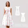 Kleid Monika Gr. 34-54 Schnittmuster thumbnail number 7