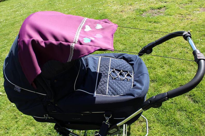 Sonnensegel Kinderwagen (Nähanleitung und Schnittmuster) image number 8