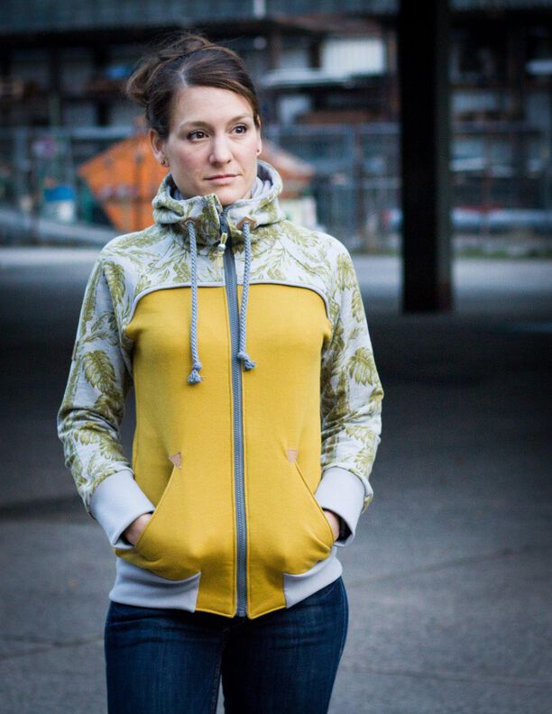 DAMEN RAGLAN SWEATJACKE NALU GR. 34-54 image number 7