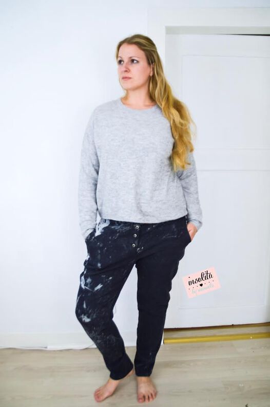 Chino Hose CONFORTA FEMININ (34-48) Schnittmuster image number 5
