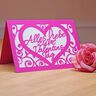 Plotterdatei Valentinstag Karte thumbnail number 2