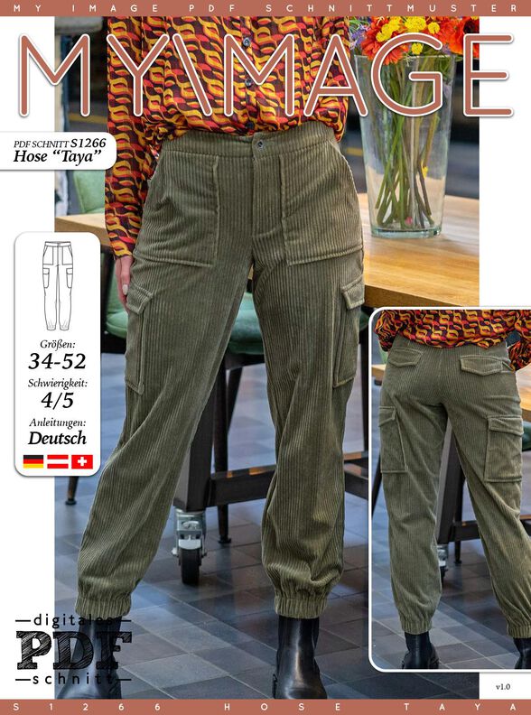 Hose Taya Nähanleitung + Schnitt image number 2