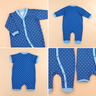 Baby Schlafanzug - Gr 50-92 | JULAWI No.3 thumbnail number 2