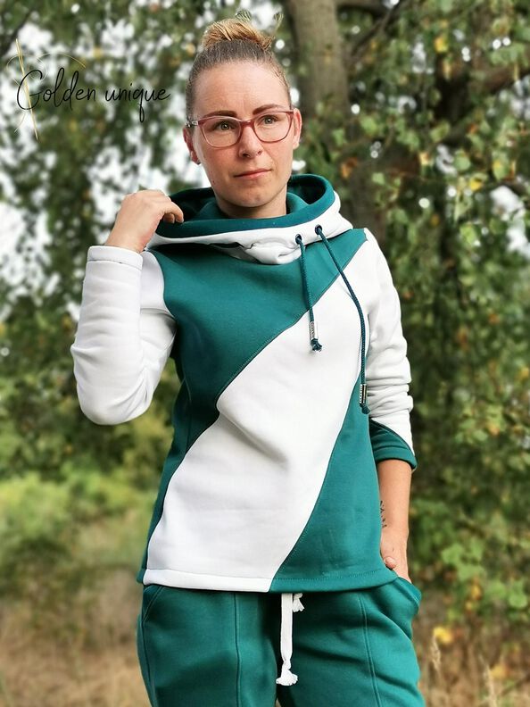 Ebook Hoodie Solea Gr.34-54 mit Ebenendruck image number 10