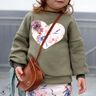 *Girls Sweater Dress*Sweater Hoodiekleid Ballonärmel  thumbnail number 2