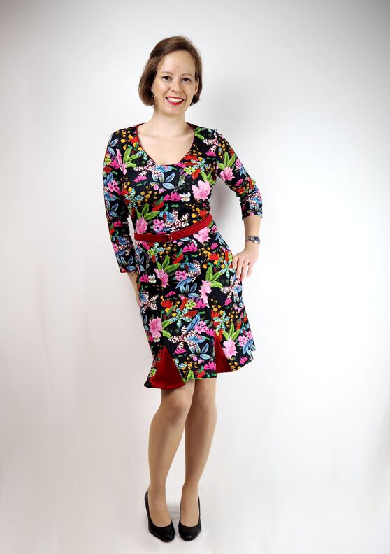ELFIE-Erweiterung zum Kleid Gr. 34-52 PDF-Schnitt A4, A0 image number 6